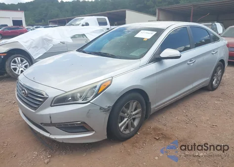 2015 Hyundai Sonata Eco из США, поврежденный, VIN 5NPE24AA2FH170550